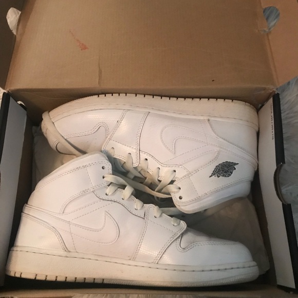 Jordan Shoes - High top Jordan Air Force 1’s